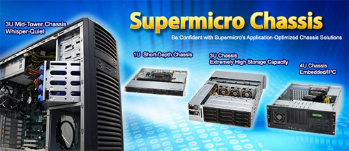 Supermicro - šasí